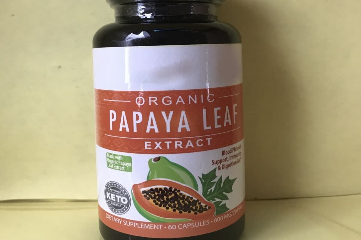 papaya leaf juice