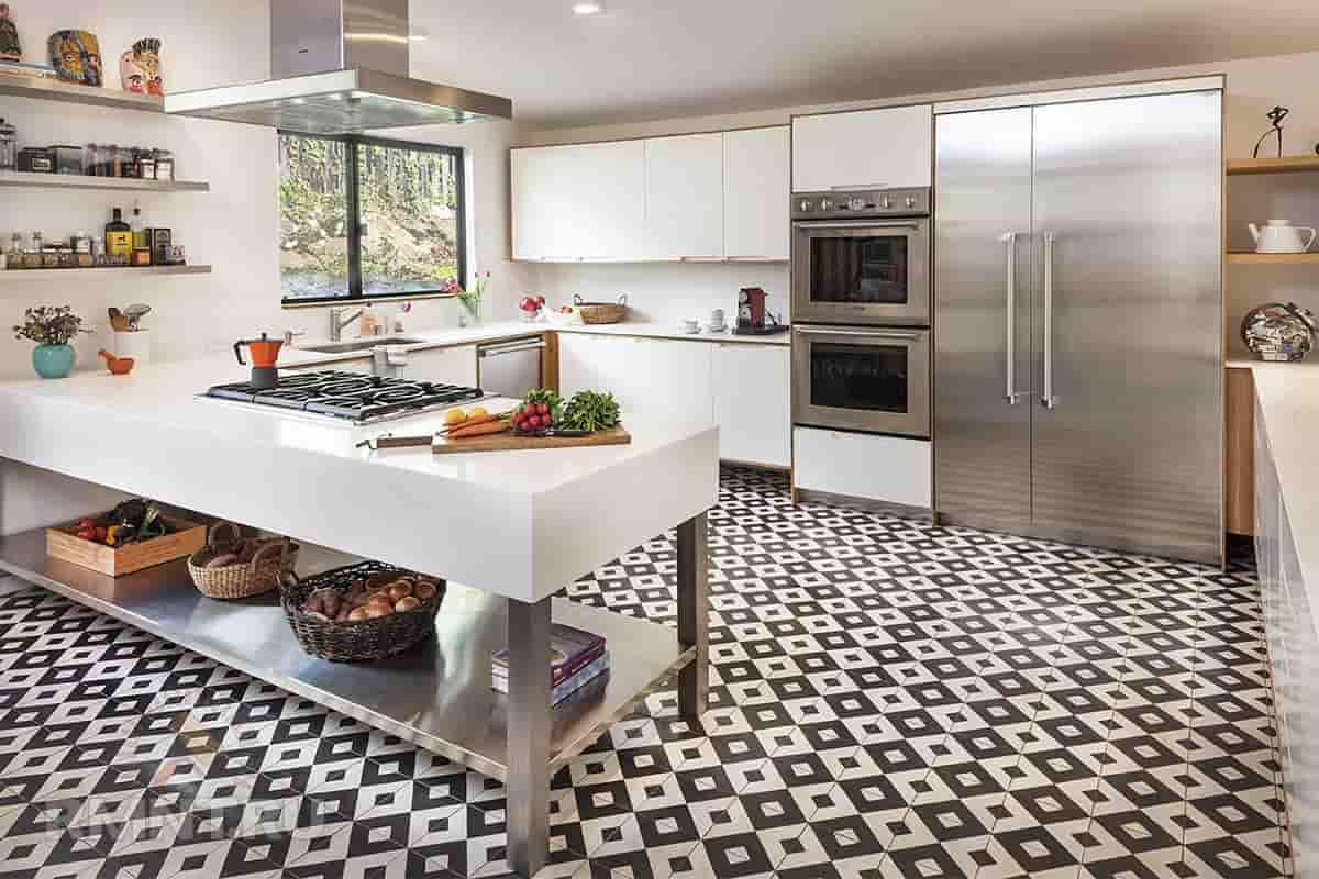 kitchen floor tiles non slip