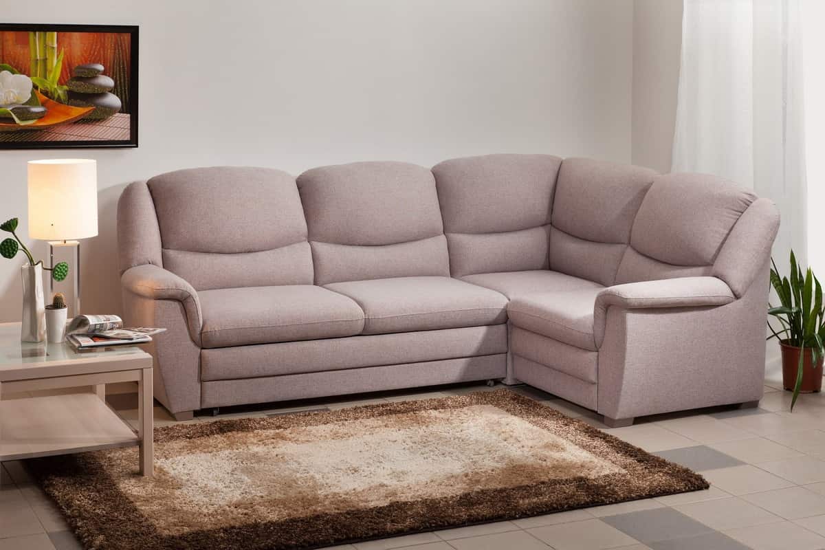 corner sofa velvet