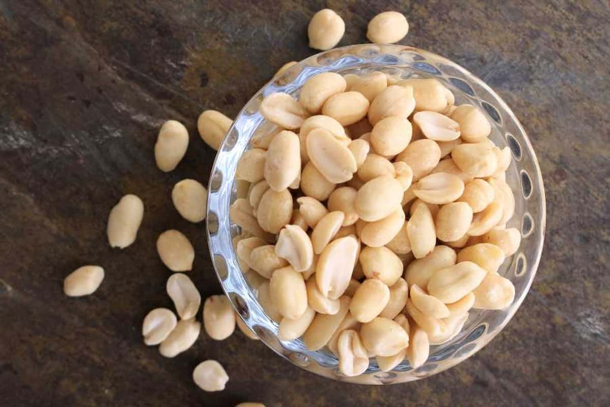 blanched peanuts 1kg