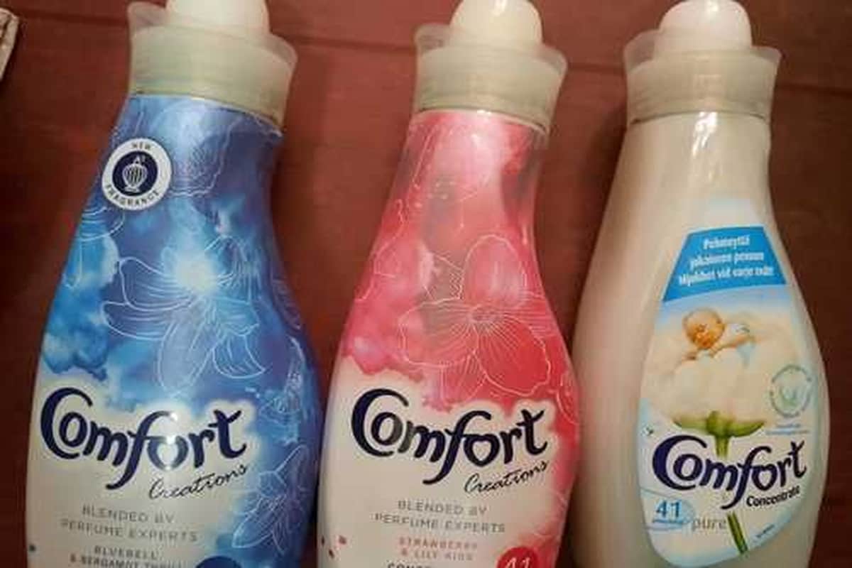 comfort liquid detergent sachet