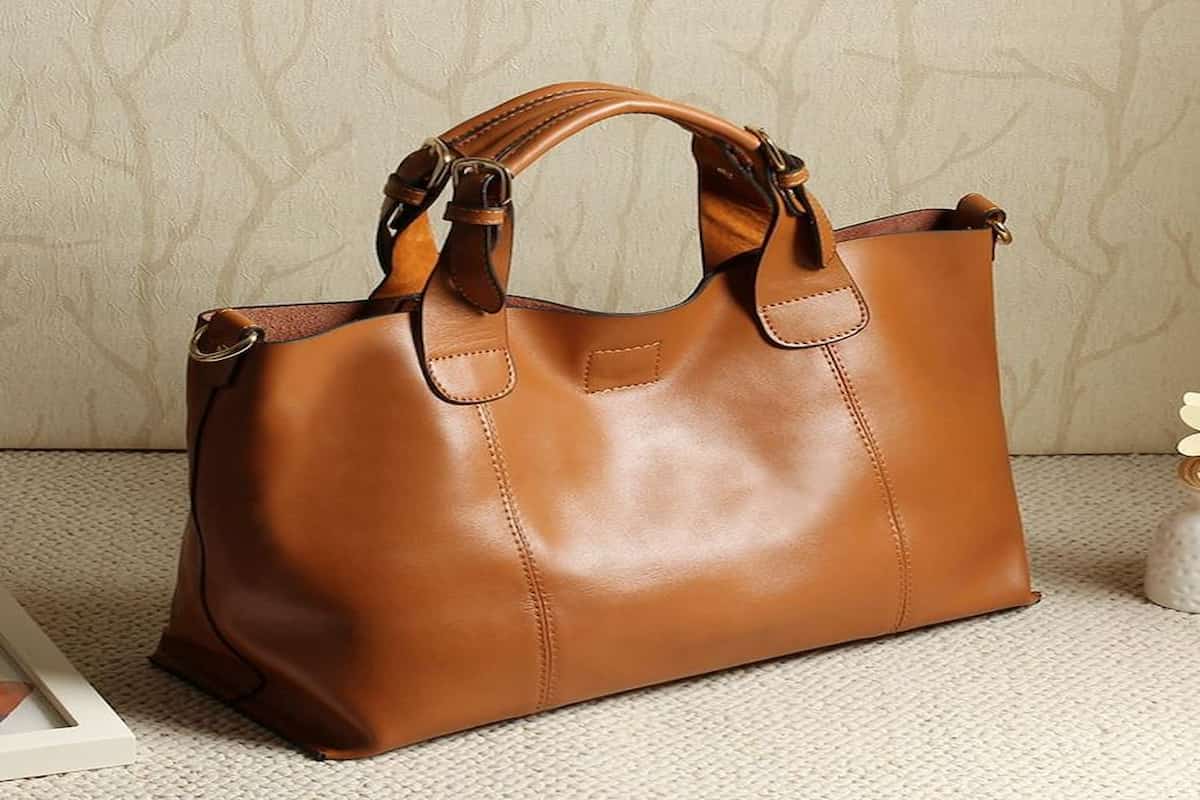 leather bag women
