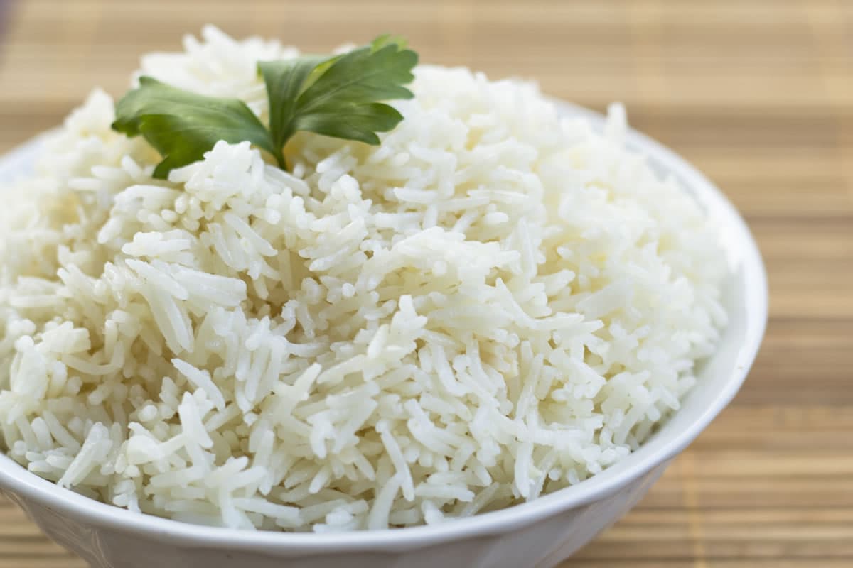 white basmati rice 