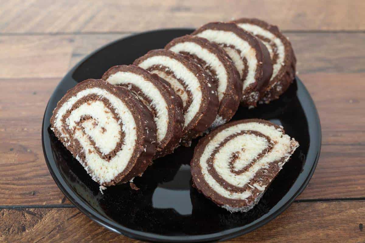 chocolate roll cake