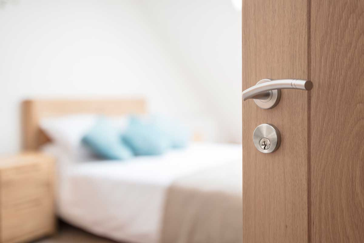 bedroom security door lock