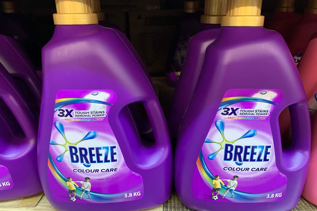 breeze liquid detergent front load