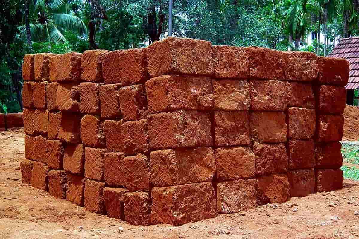 laterite bricks