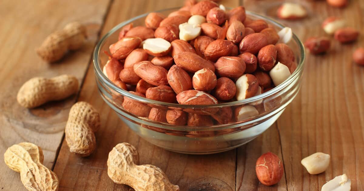 raw peanut for dogs
