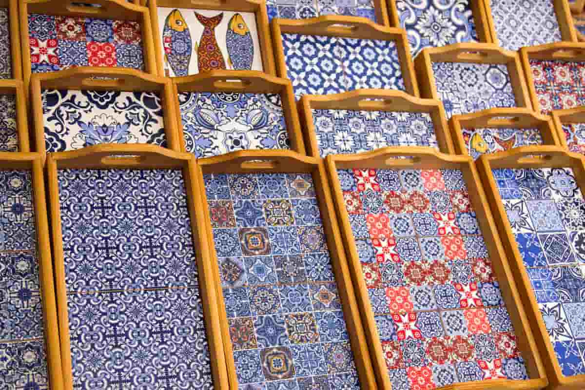 patterned ceramic tiles