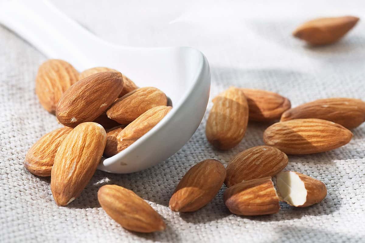 salted almonds