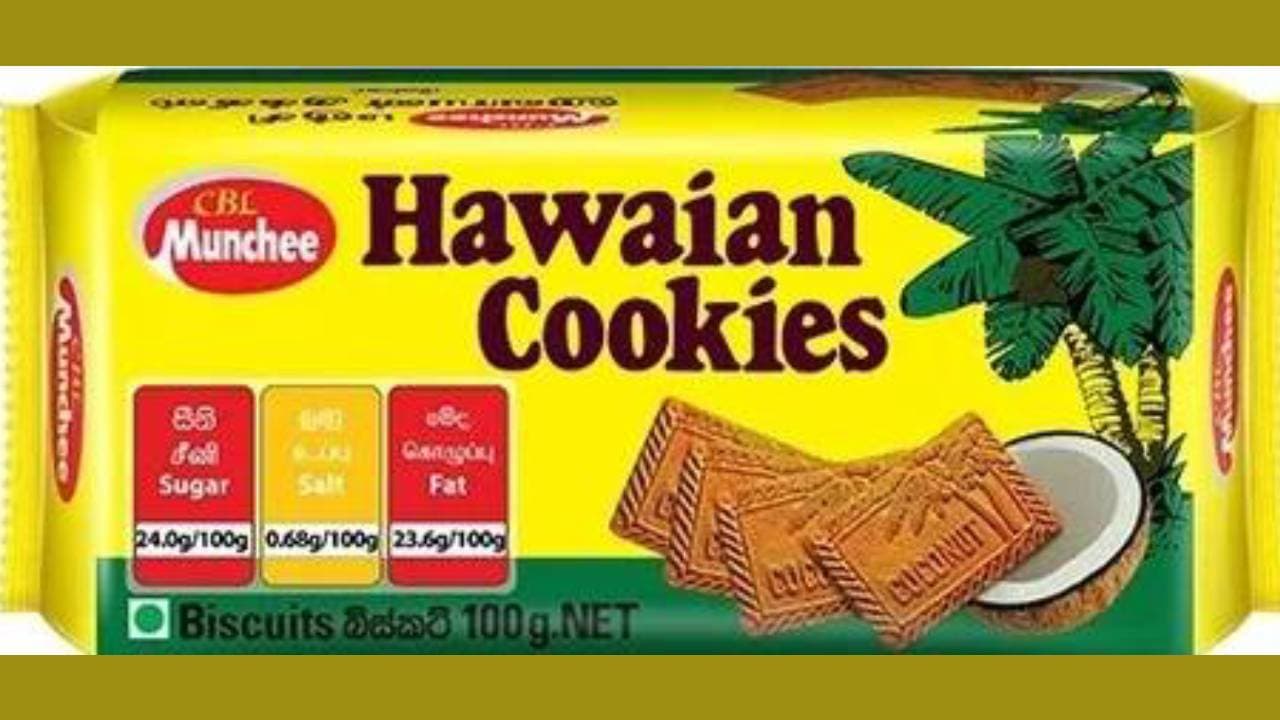 hawaiian cookies munchee