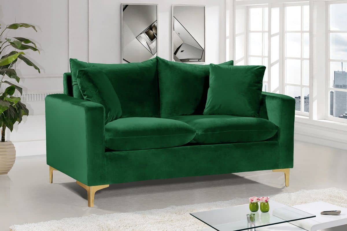 green velvet fabric