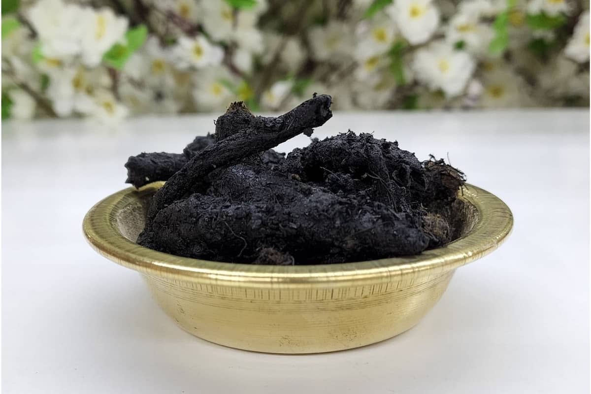 dried black turmeric 