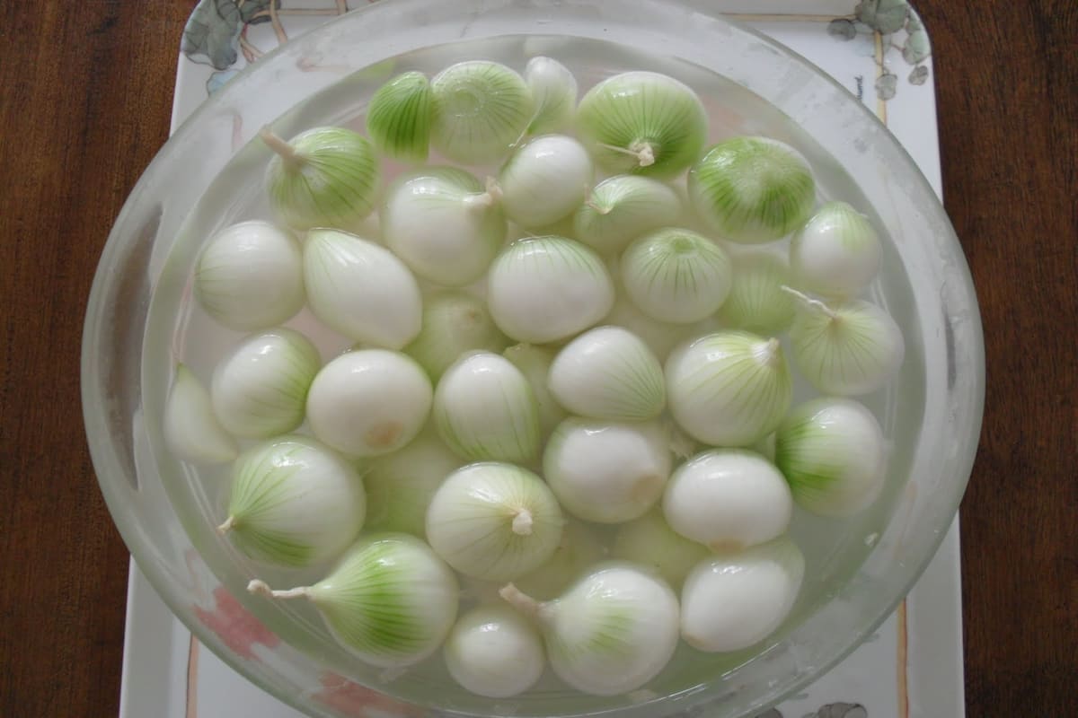 small onions white