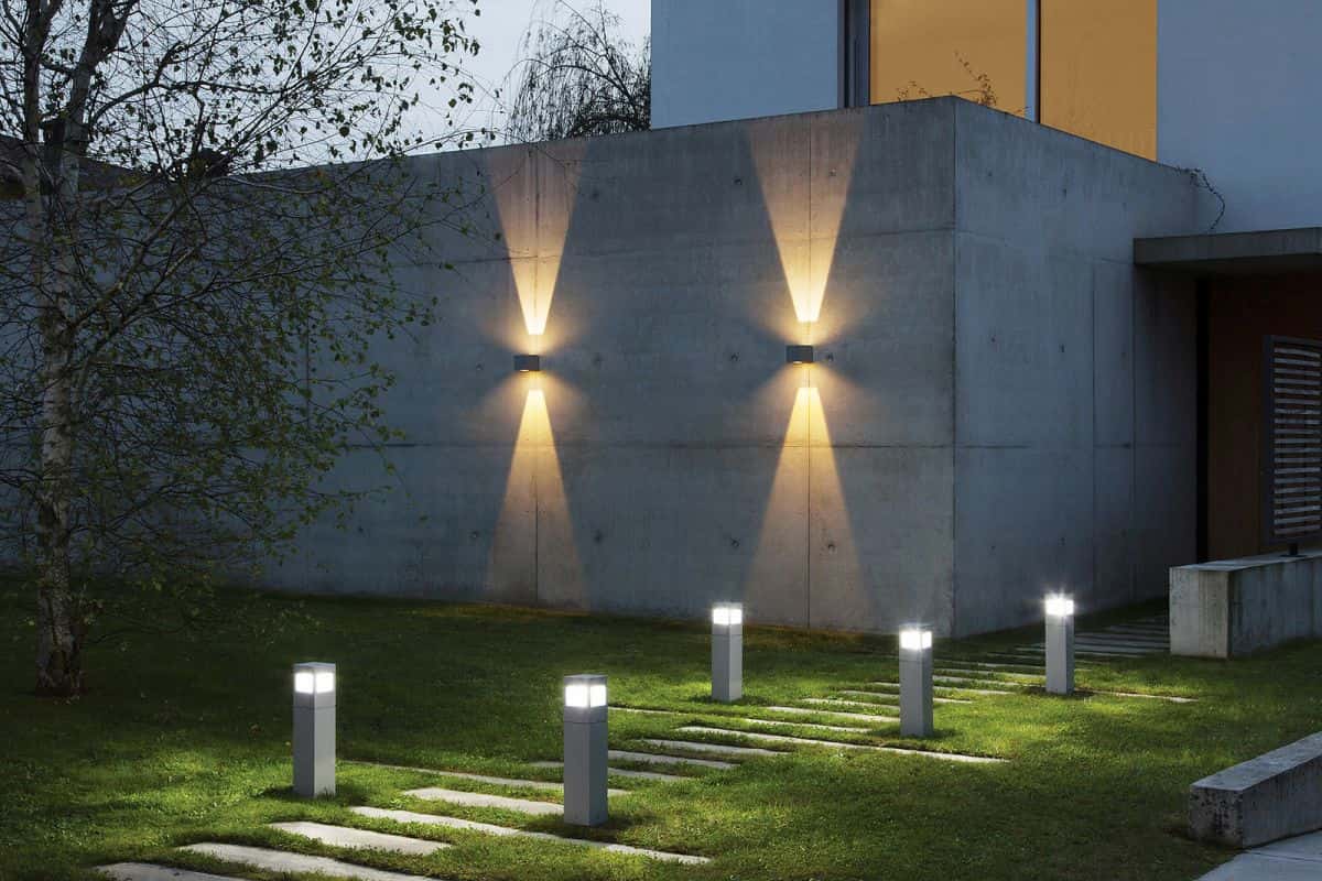 modern outdoor wall lights