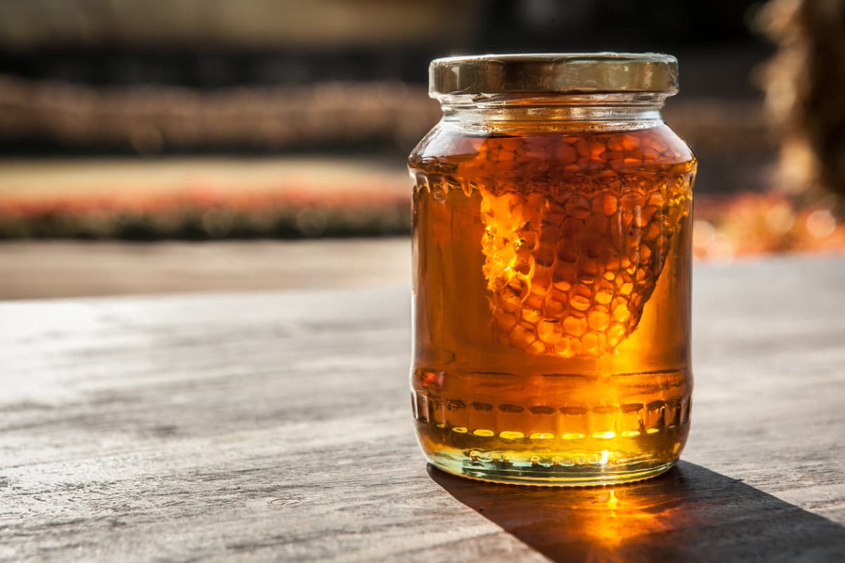 raw honey for cough