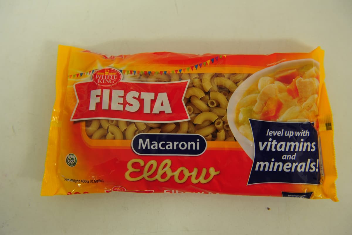 fiesta elbow macaroni 1kg