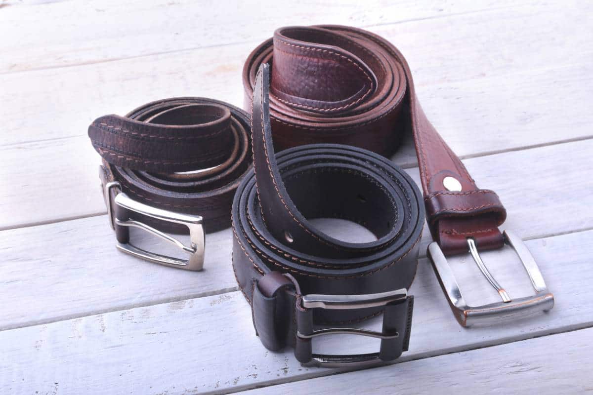 snake leather belt design