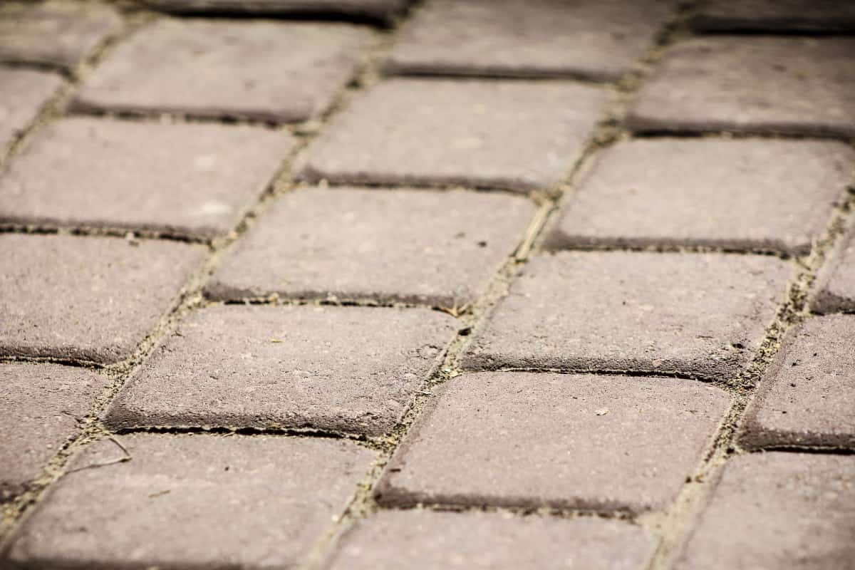 block paving edging bricks