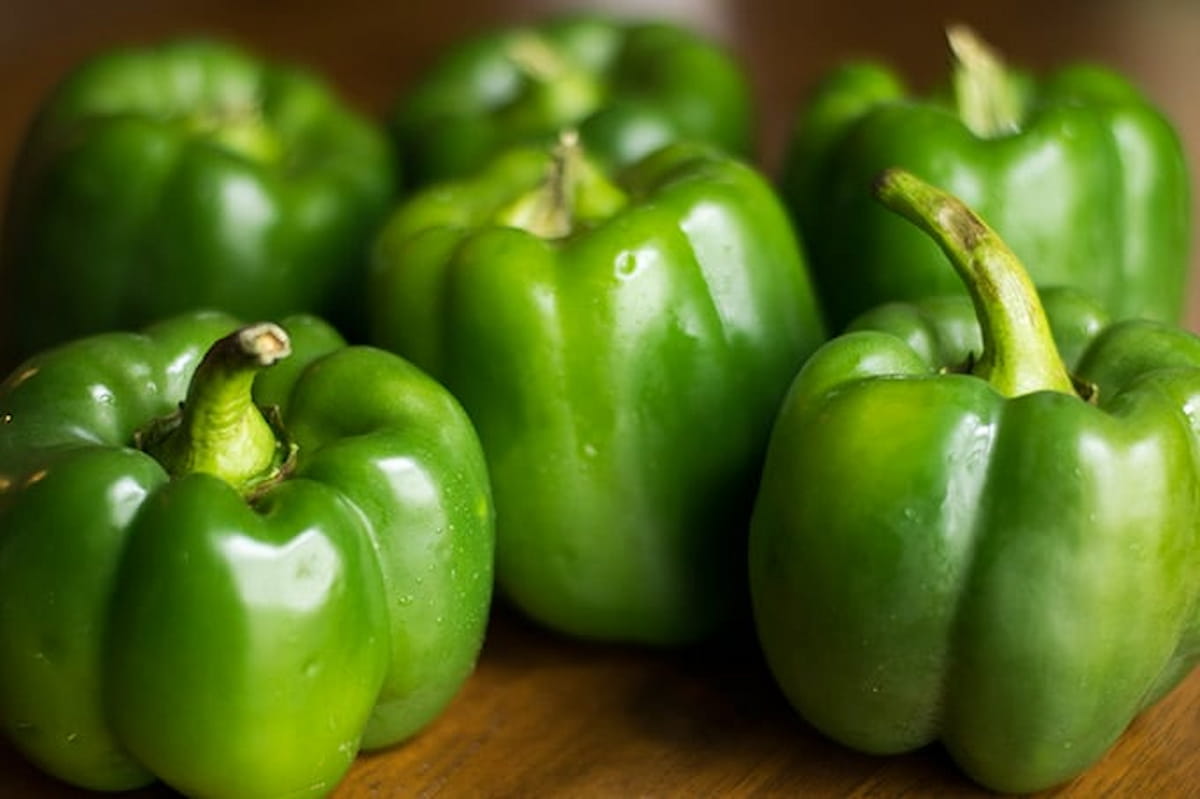 sweet green pepper nutrition