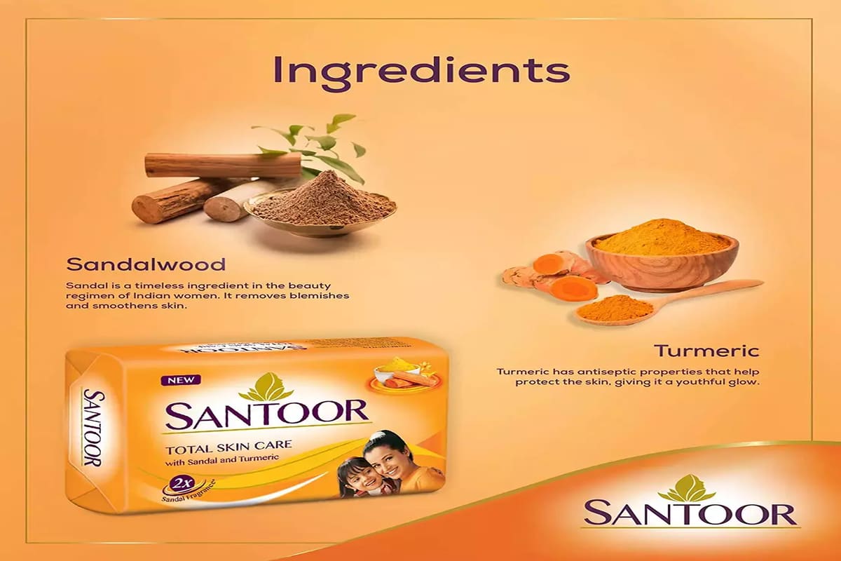 santoor soap ph level