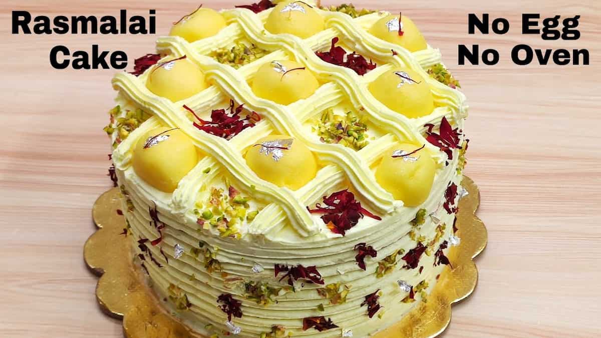 Rasmalai cake Recipe by Shikha Vijay - Cookpad