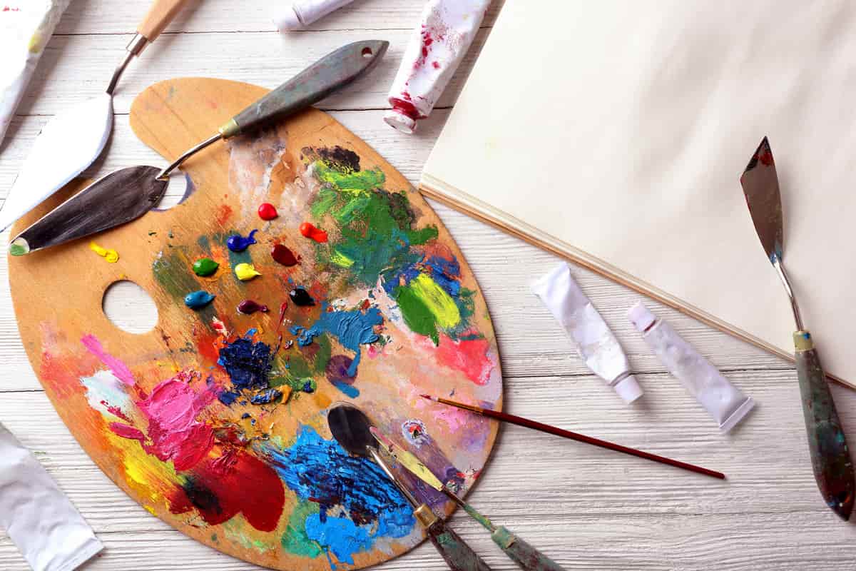 how to use a palette knife