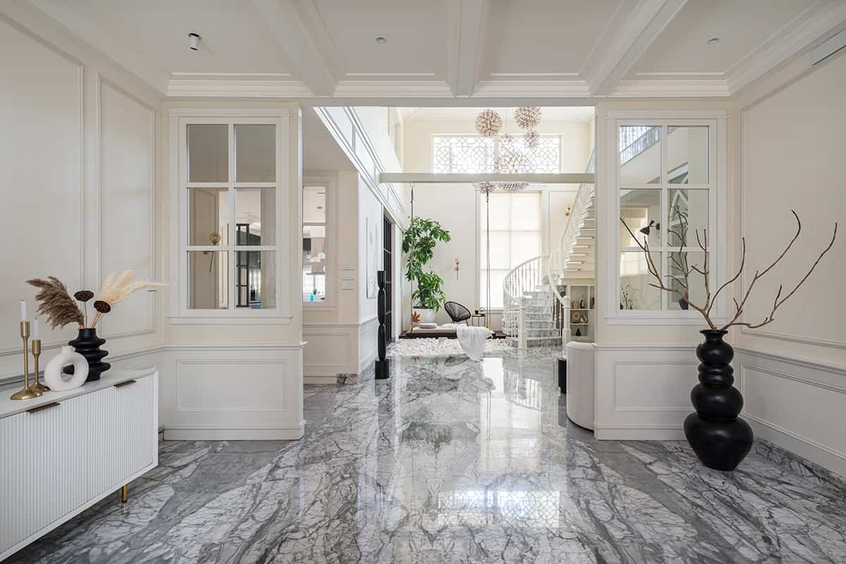 italian marble flooring