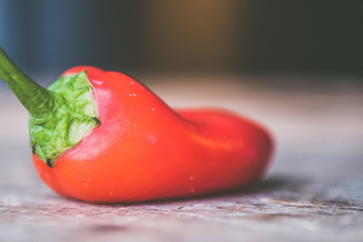 red bell pepper calories