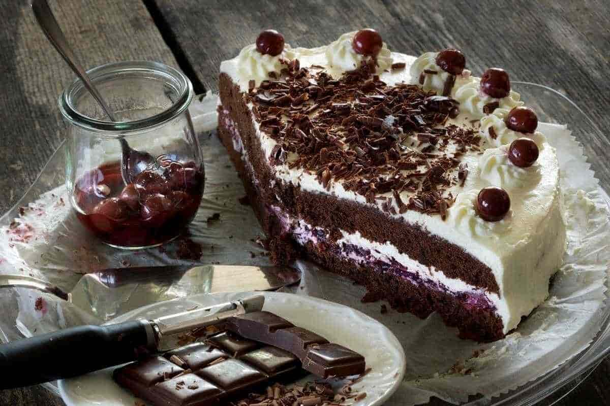 Cream Forest Cake