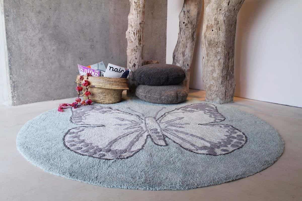 circular gabbeh rug