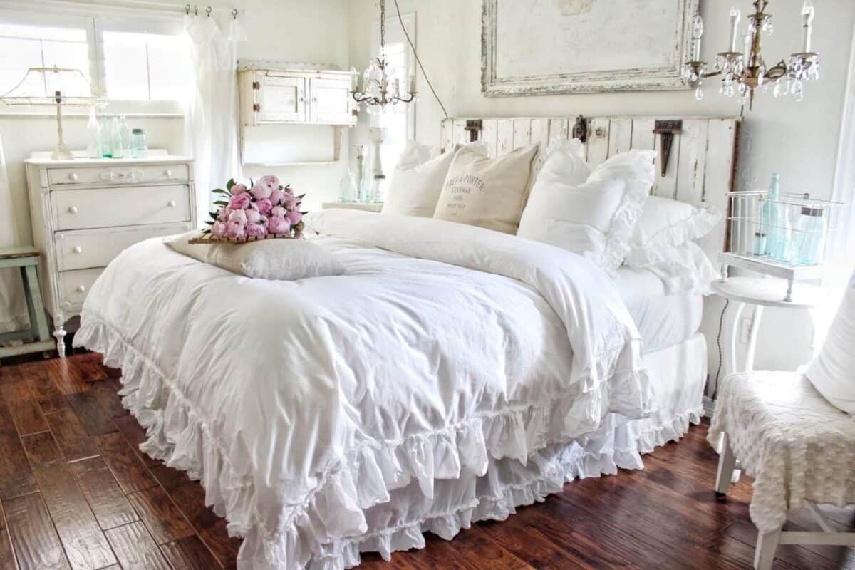 ruffled bedspread full