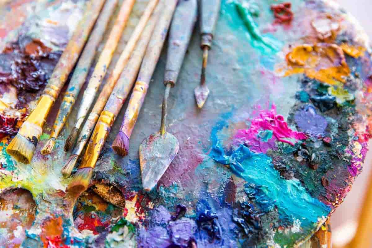 how to paint with a palette knife