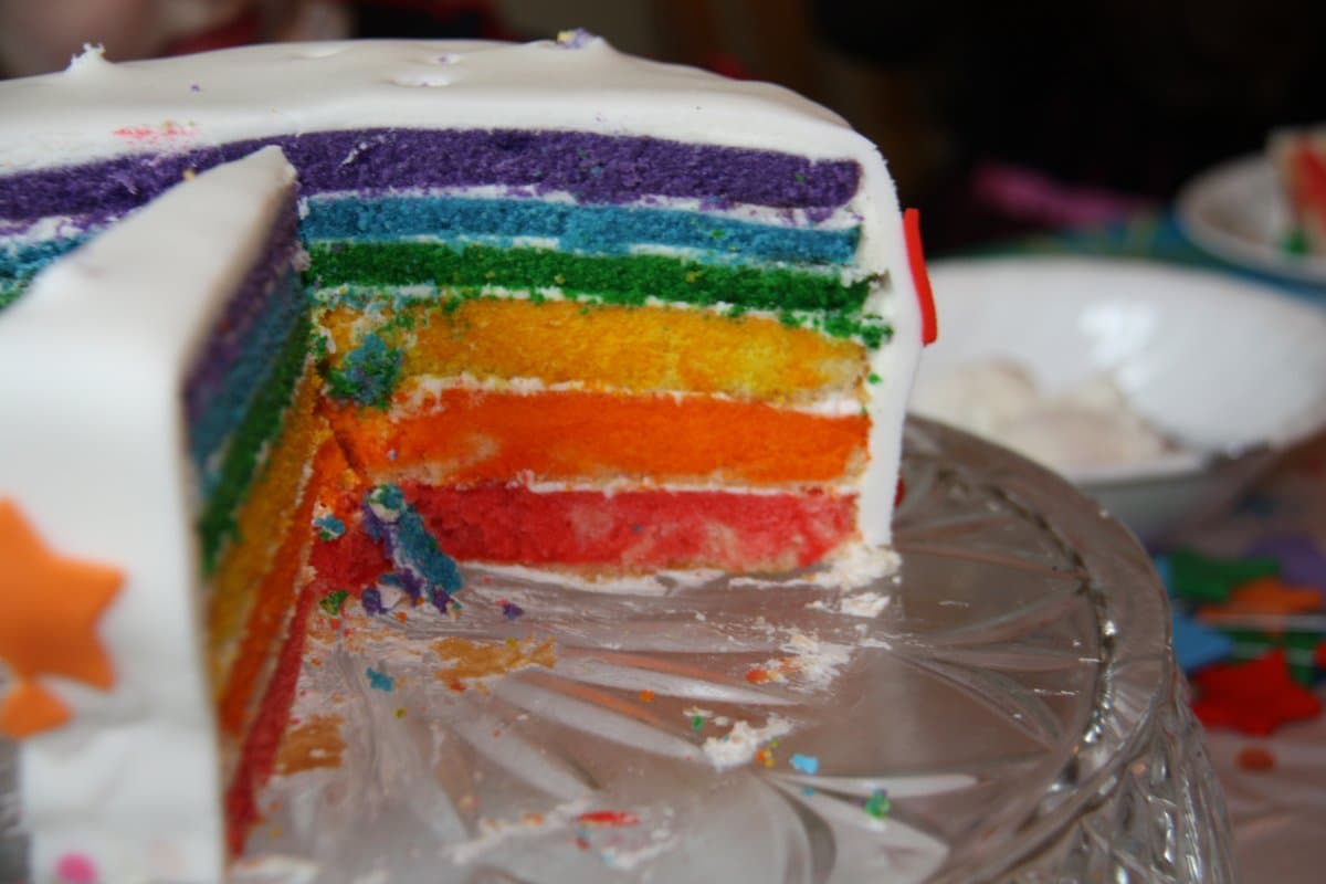 Rainbow Cake 1kg 