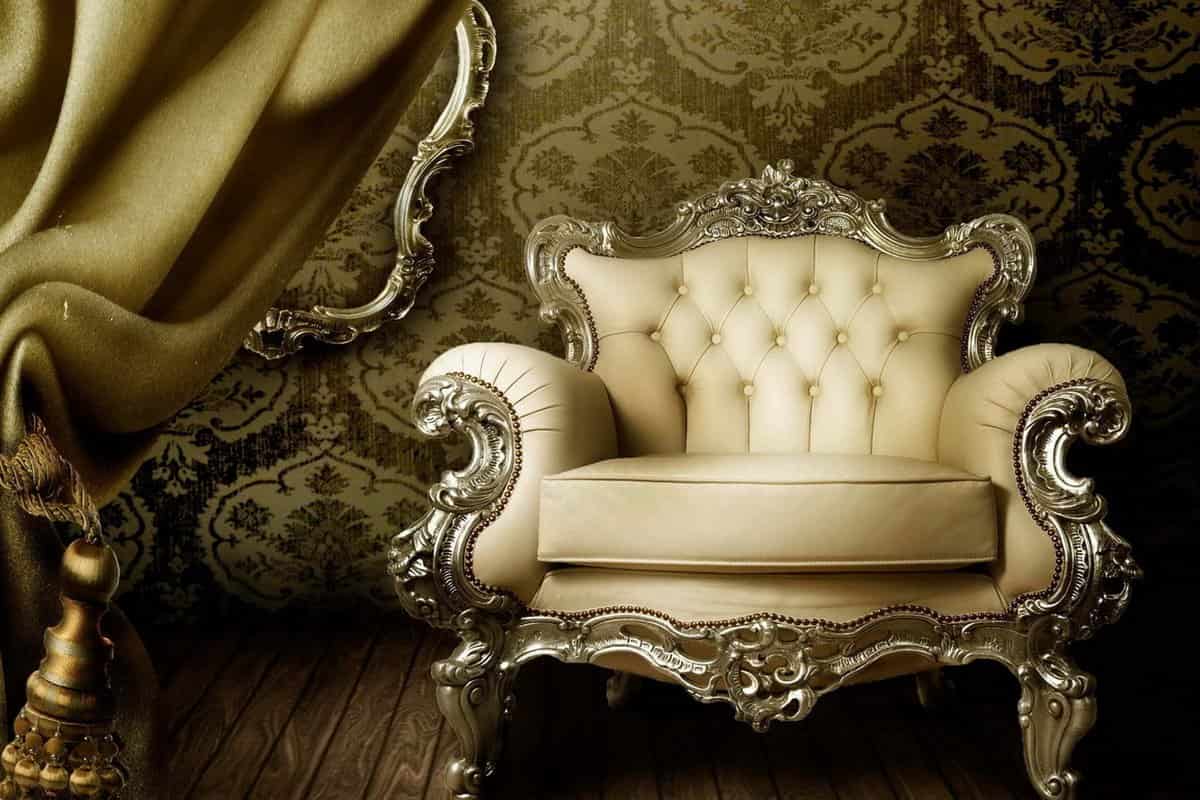 single luxury sofa
