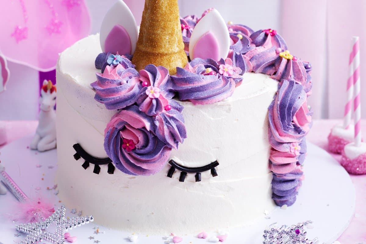 unicorn cake topper