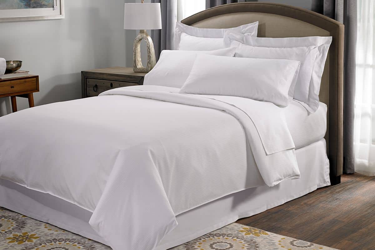 linen bedspread coverlet