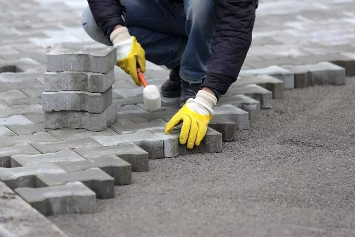 brick paver installation steps