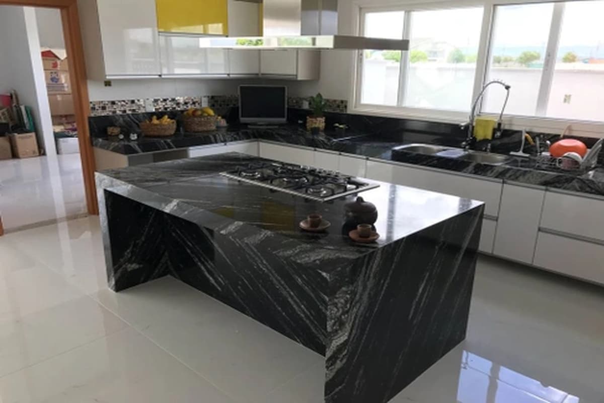 Black Granite kitchen