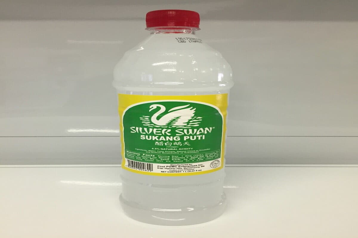 Silver Swan Vinegar bottle