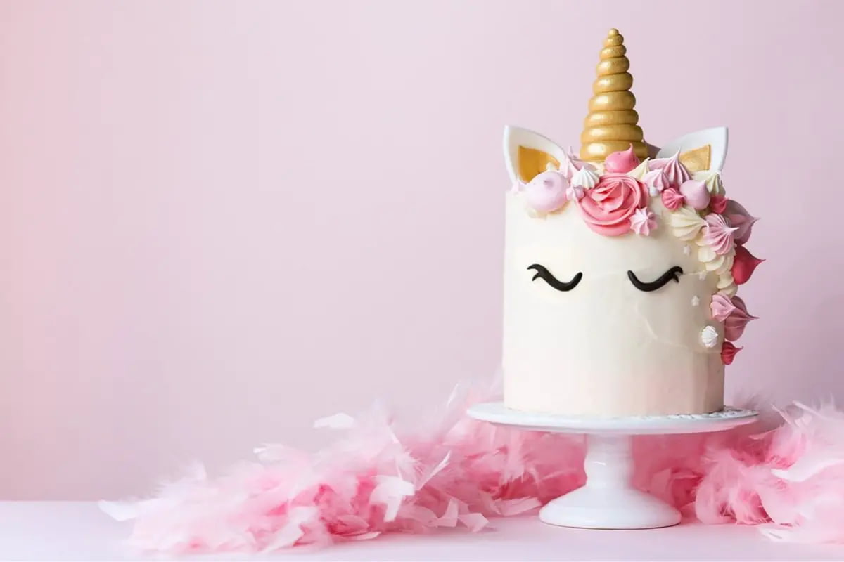 unicorn cake topper printable