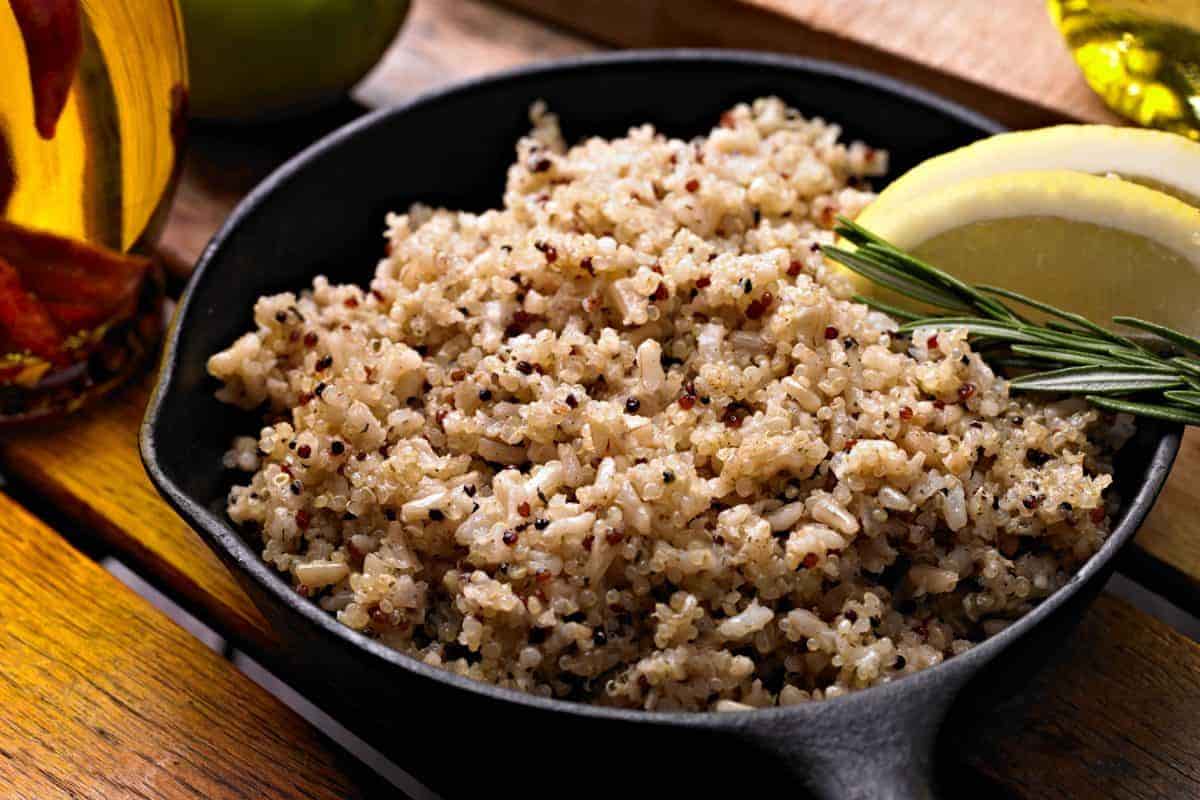 quinoa rice protein