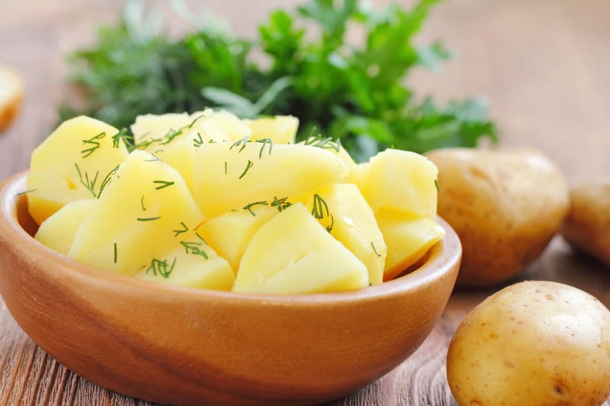 potato peeled