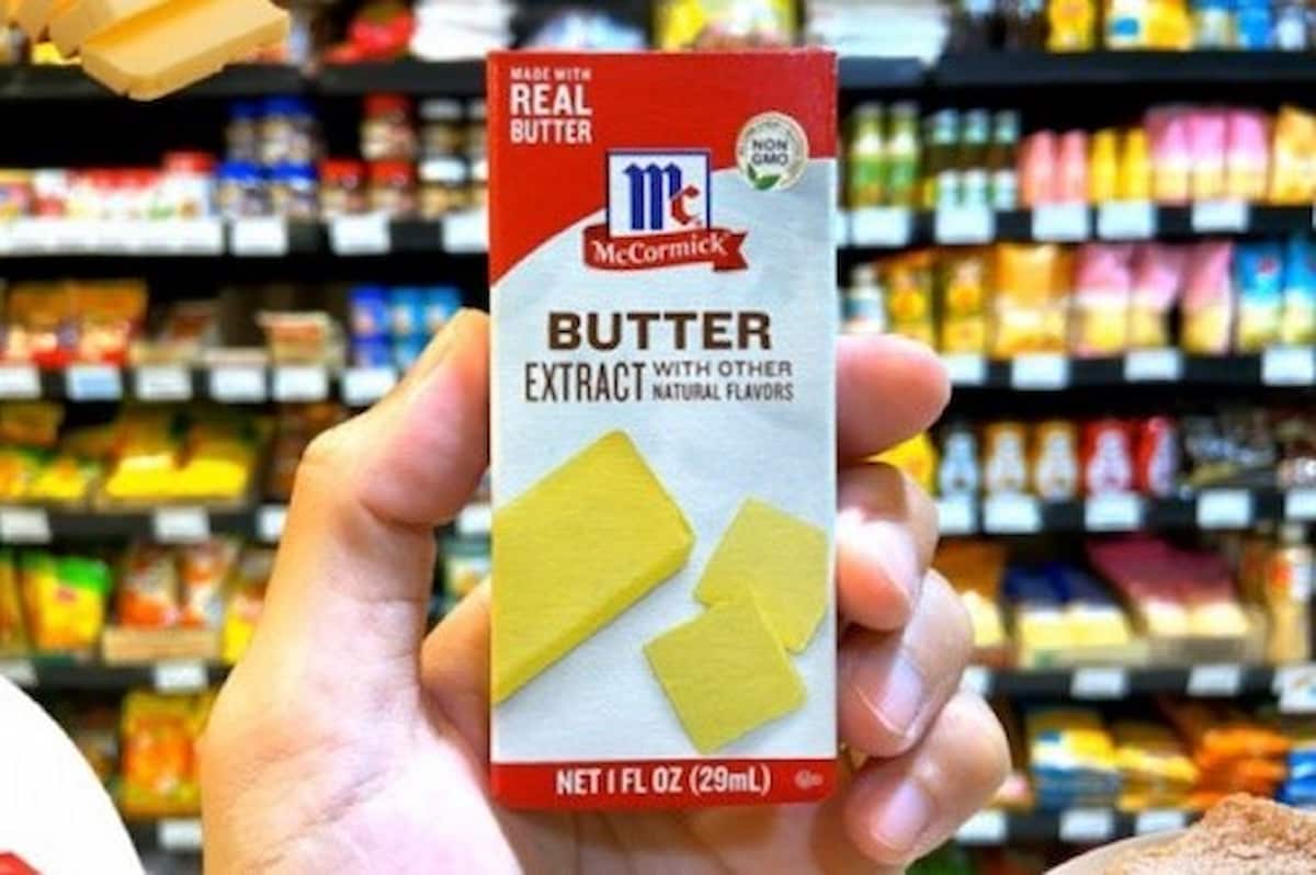 mccormick butter extract calories
