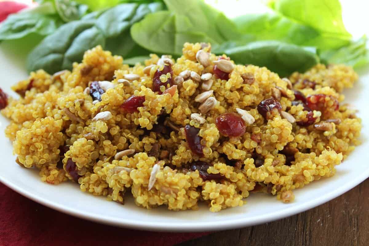 quinoa rice calories
