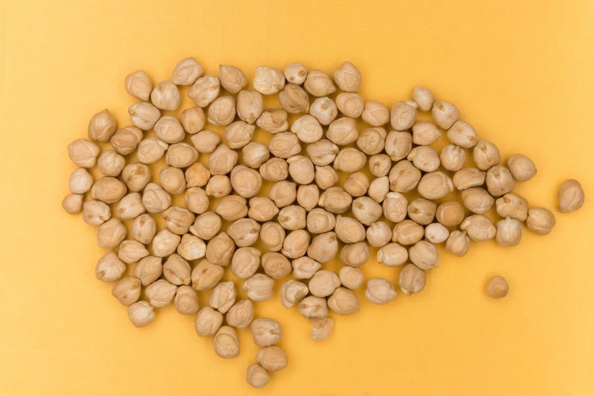 yellow organic peas