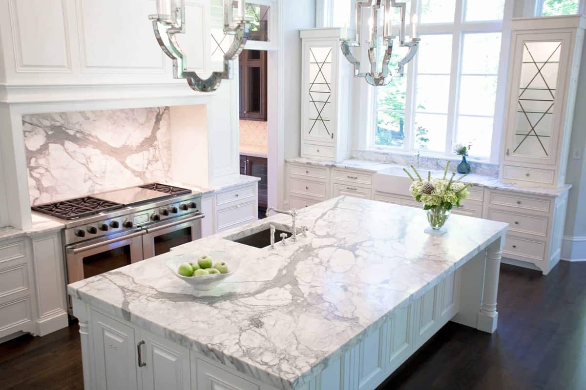 kitchen slab marble