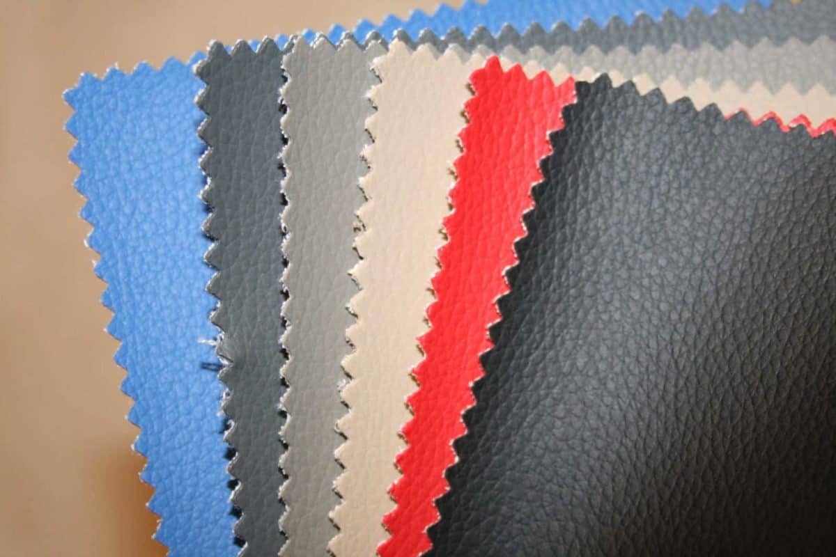 polyester pvc leather