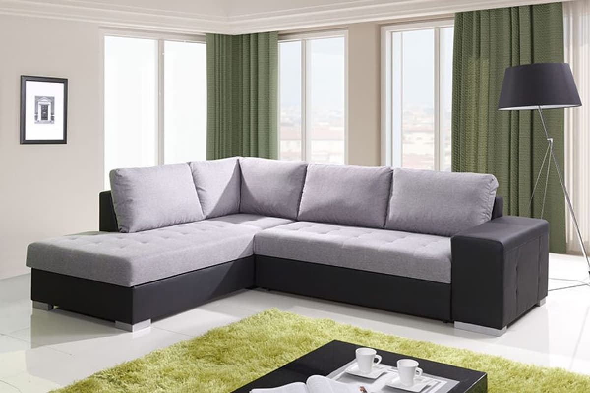 large corner sofa bed with storage