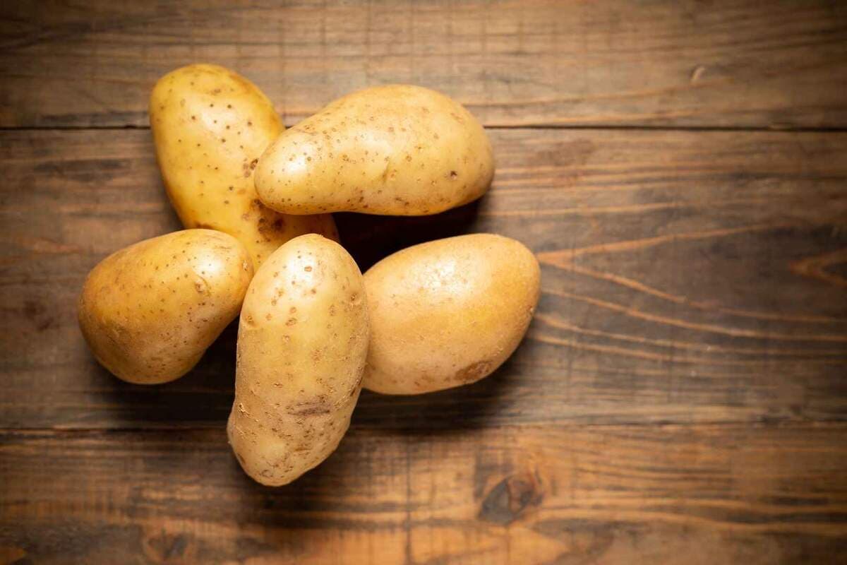 boiled potato calories